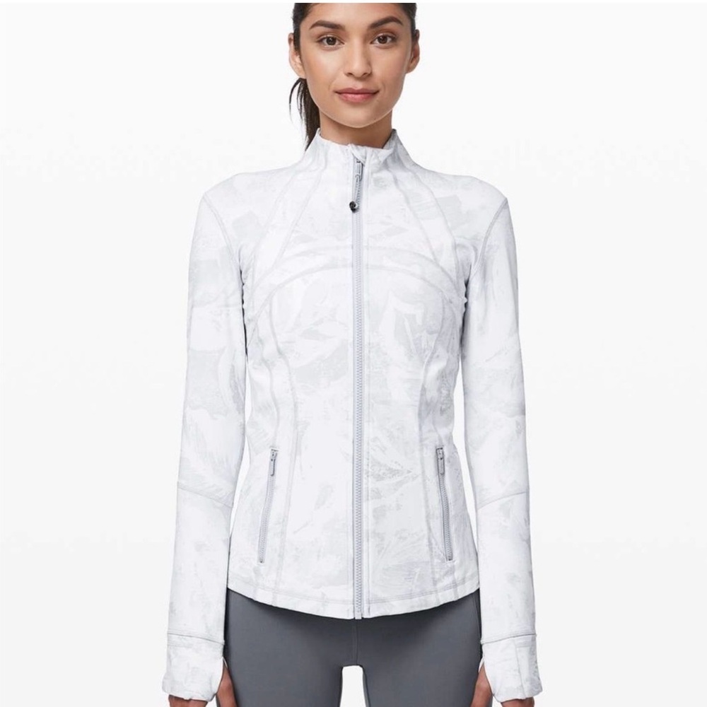 Lululemon Women's Define Jacket White Starlight size 6 like new